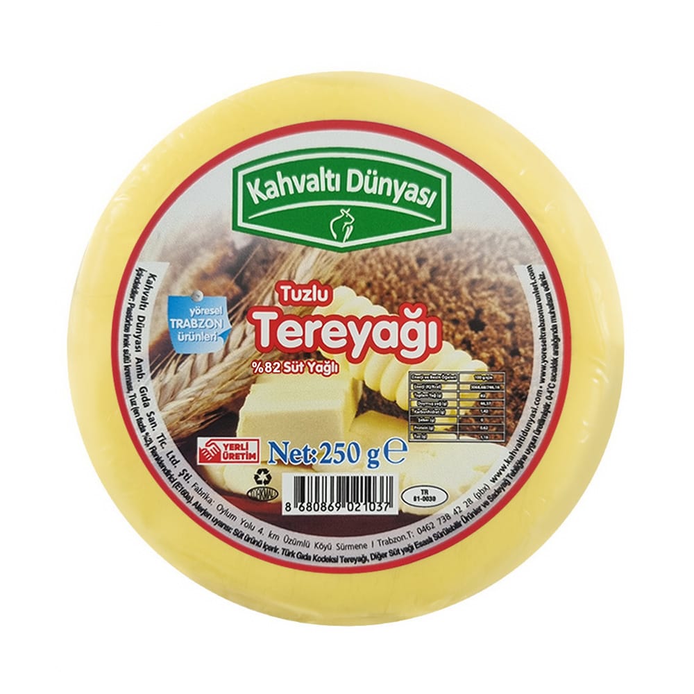 Tuzlu Tereyağı 250g