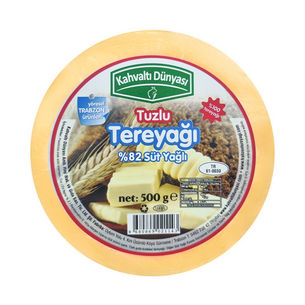 Tuzlu Tereyağı 500g