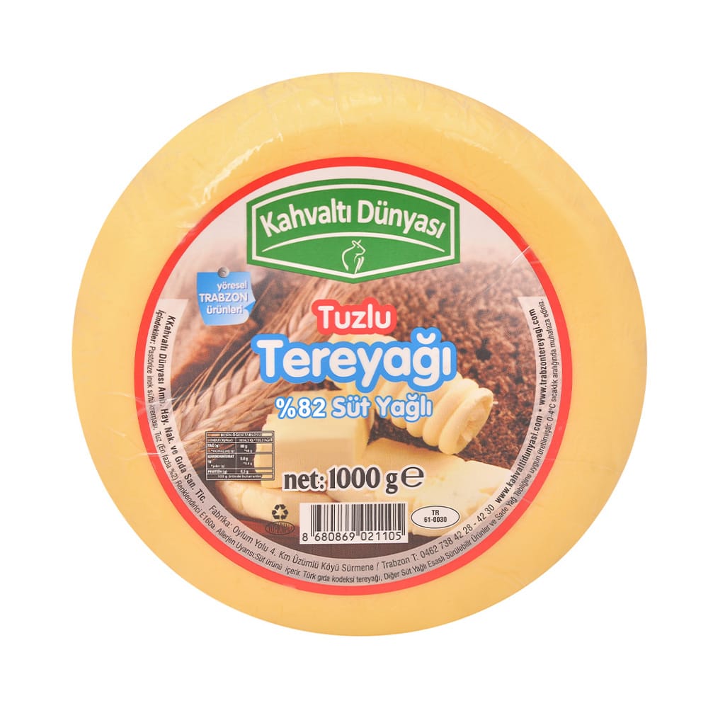 Tuzlu Tereyağı 1000g