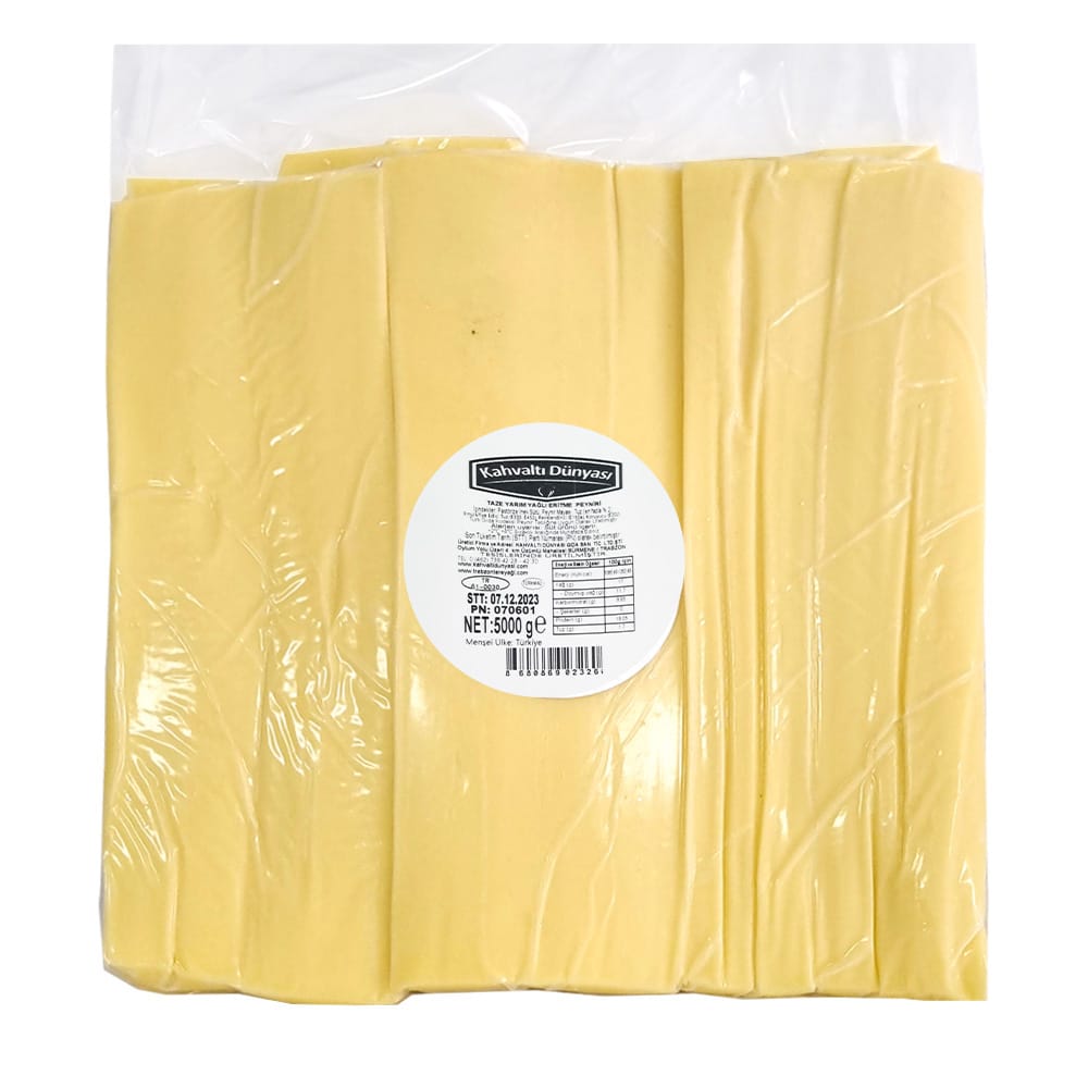 Yarım Yağlı Palet Peynir 5kg